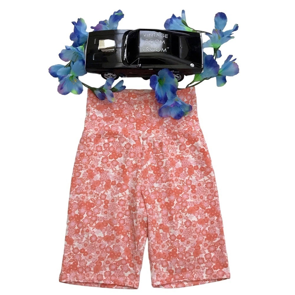 BP. NWT Floral High Waist Biker Shorts Women XS